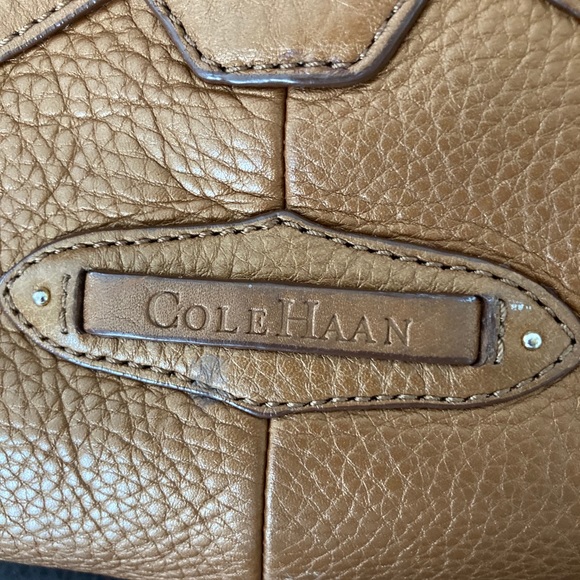 Cole Hahn Brown Leather Bag - Picture 3 of 4